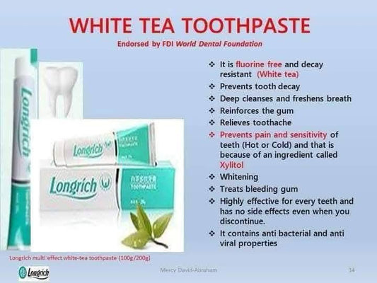 White Tea multi-Effect Toothpaste
